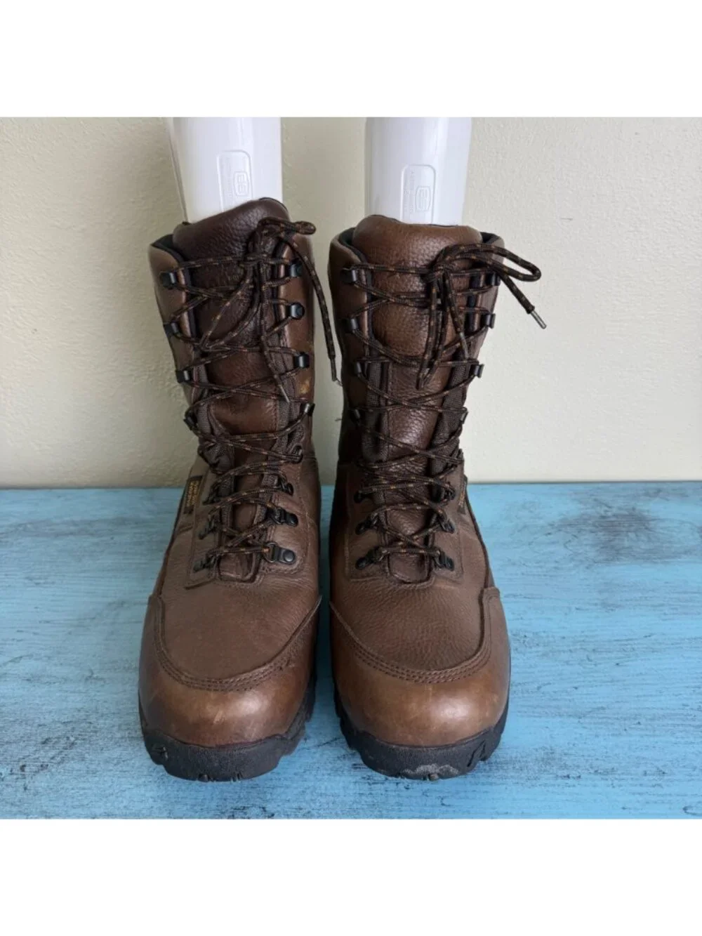 LaCrosse Waterproof Insulated Brown Leather Hiking Boots Mens Size 13